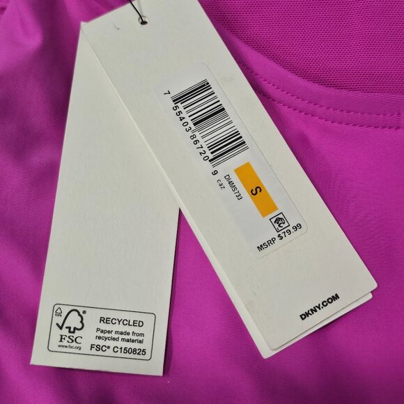 Dkny Tie-Back Halter-Style One-Piece Swimsuit - Picture 7 of 7